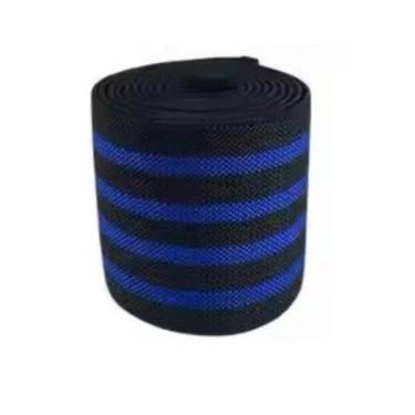 Imagem de Joelheira Compressão Agachamento Academia Suporte - Azul