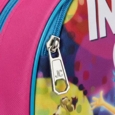 Imagem de Mochila Infantil Divertida Escolar Menino Menina Colorida de Costas - 
