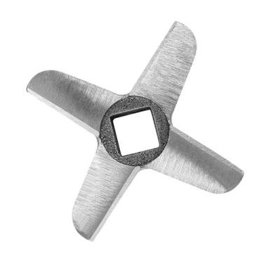 Imagem de Zerodis Lâmina de Moedor de Carne de Aço Em Forma de Cruz Lâminas de Substituição de Moedores de Carne para Moedores de Alimentos Perfeito para Salsichas Caseiras e Construção de Aço de para (Nº 22)