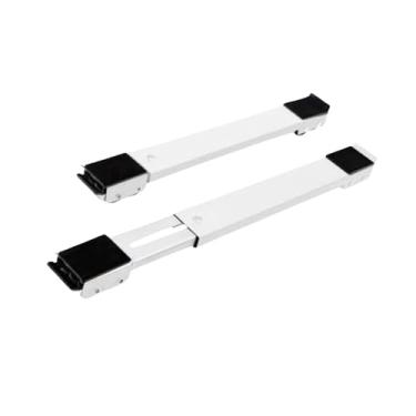 Imagem de Suporte Ajustável com Rodinhas Reforçadas para Máquina de lavar Geladeira Fogão Secadoras Eletrodomésticos