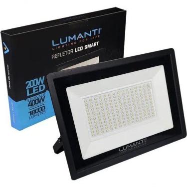 Imagem de Refletor Led Smart Eco 200w 6500k Branco 6500k
