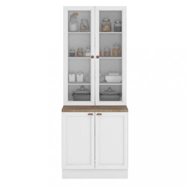 Imagem de Cristaleira 4 Portas Unna Poliman