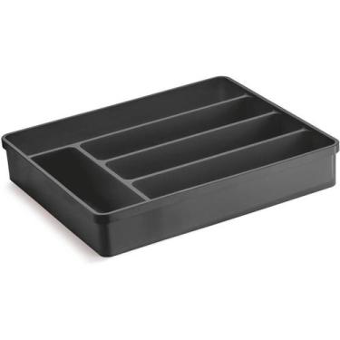 Imagem de Porta Talheres Organizador Multiuso de Gaveta Separador Divisor Uz Pre