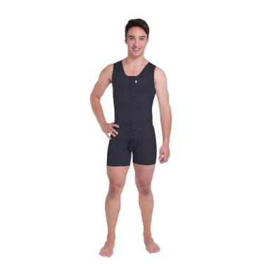 Imagem de Cinta Masculina Pós Cirúrgica Operatório Cirúrgico Ginecomastia Abdomi