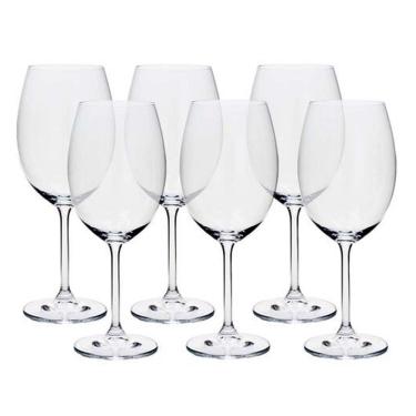 Imagem de Conjunto De Taças Para água Bohemia Colibri 580ml 6 Peças Transparente