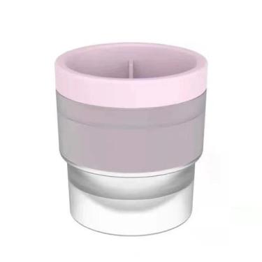 Imagem de Forma De Gelo Empilhável De Silicone Grau Alimentício Para Coquetéis E