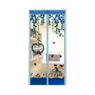 Imagem de Tela Magnética De Verão Para Porta, Cortina Automática Anti-Mosquito D