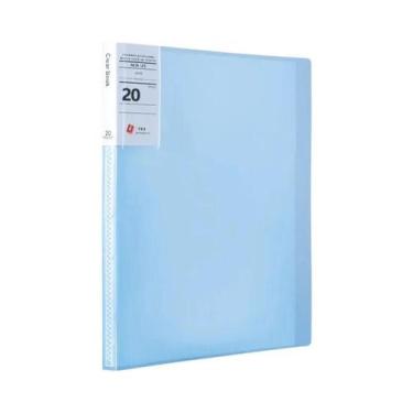 Imagem de Organizador De Documentos A4 Semi Transparente Em PP, Pasta Para Confe