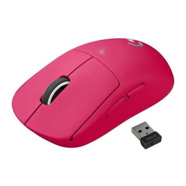 Imagem de Mouse Gamer Sem Fio Logitech G PRO X Superlight Lightspeed, 25.600 DPI, 5 Botões Programáveis,-Unissex