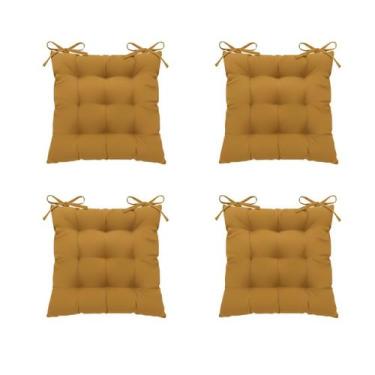 Imagem de KIT 4 Assentos Almofadas Futon Cadeira Grande Decorativa Sofá Poltrona