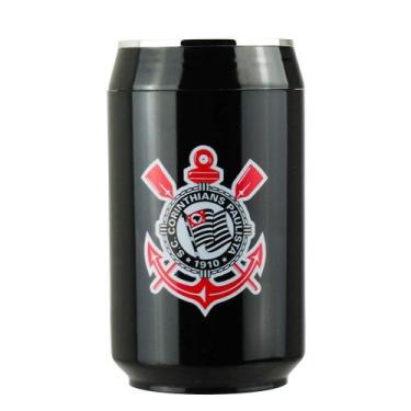 Imagem de Copo Lata Plástico 280ml - Corinthians - Mileno