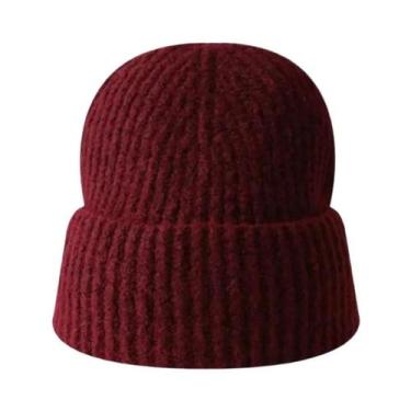Imagem de Gorro Feminino De Lã Quente Com Orelhas De Gato, Estilo Coreano, Para 