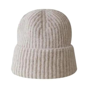 Imagem de Gorro Feminino De Lã Quente Com Orelhas De Gato, Estilo Coreano, Para 