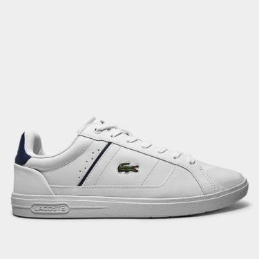 Imagem de Tênis Lacoste Europa Pro Masculino, Marinho, Branco, 38