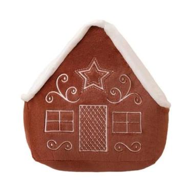 Imagem de Almofada De Pelúcia Macia Em Formato De Floco De Neve Para Cama E Sofá