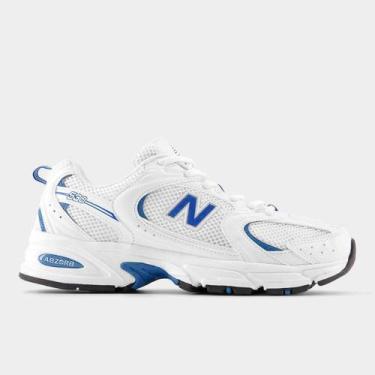 Imagem de Tênis New Balance 530, Branco, Azul, 37