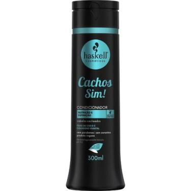 Imagem de Condicionador Cachos Sim! 300ml Haskell  Hidratação, Definição e Brilh