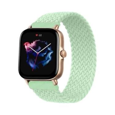 Imagem de Pulseira De Relógio Elástica Trançada De 20mm 22mm Para Amazfit GTS 2 