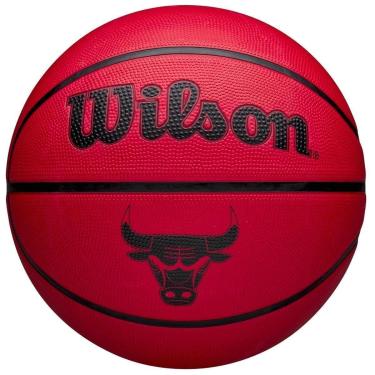 Imagem de Bola De Basquete Wilson NBA Team Tribute Solid Chicago Bulls - Tam7-Unissex