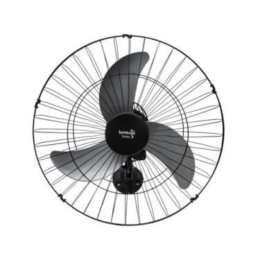 Imagem de Ventilador De Parede Tufão 60cm Max Preto Bivolt M2 Loren Sid, Preto, 
