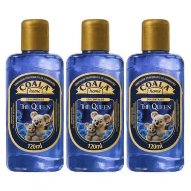 Imagem de Kit 3 Limpadores Perfumados Coala The Queen 120ml Concentrado Limpeza 