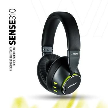 Imagem de Fone de Ouvido Bluetooth WAAW Headphone Sense 310 Over Ear com Cancela
