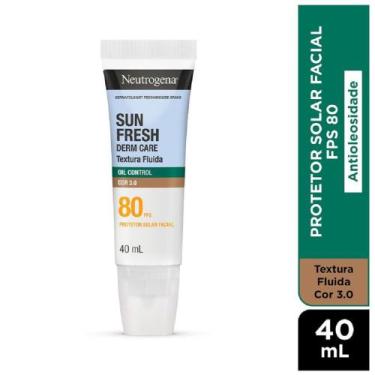 Imagem de Protetor Solar Facial Neutrogena Sun Fresh Derm Care Oil Control FPS 8