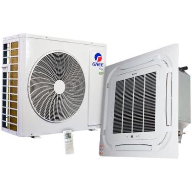 Imagem de Ar Condicionado Split Cassete Inverter Gree Compact 24000 BTUs Frio GU