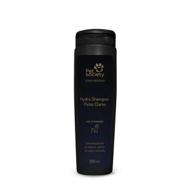 Imagem de Shampoo Cachorro Gato Pelos Claros Hydra Super Premium 300mL - SuperPr