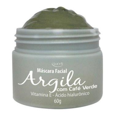Imagem de Máscara Facial Lucy's Argila Verde Ácido Hialurônico 60g - Botica Bras