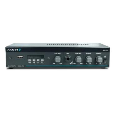 Imagem de Amplificador Receiver Frahm Slim 800 G5 30w Rms Bt Usb Sd