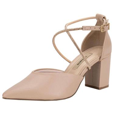 Imagem de Scarpin Feminino Salto Grosso Via Marte 028020