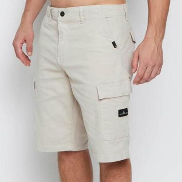 Imagem de Bermuda Quiksilver Everyday Cargo SM26 Masculina Caqui, 48, Harvest go