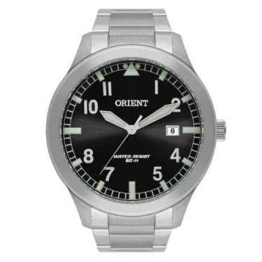 Imagem de Relógio Orient Mbss1372 P2Sx Masculino Prateado E Preto
