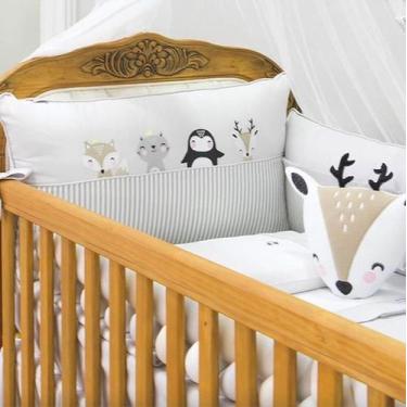 Imagem de Kit Enxoval de Berço 7 peças Woodland - Biramar Baby
