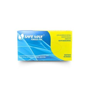 Imagem de Luva de Procedimento Latex SEM PÓ Polimerizada (C/100 Unds) - Supermax