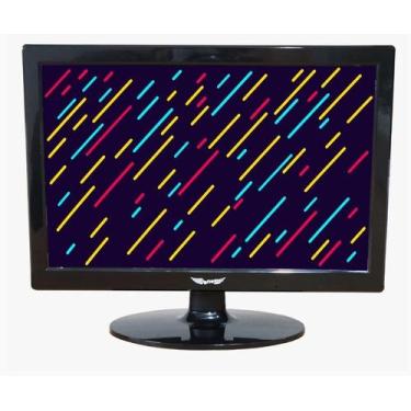 Imagem de Monitor Led Tronos 15.4" LED Widescreen Preto