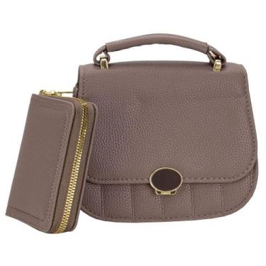 Imagem de Bolsa feminina h.e ww115, Taupe, U
