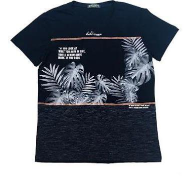 Imagem de Camiseta Juvenil Menino Kiki Tropical, Preto, 12