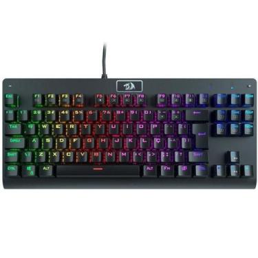 Imagem de Teclado Mecânico Gamer Redragon Dark Avenger Switch Azul RGB