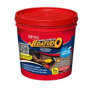 Imagem de Vedante para Trincas Veda Trinca Vedatudo 1kg para Superfícies Interna