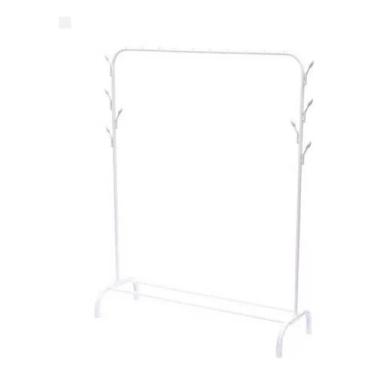 Imagem de Arara Closet Cabideiro Com 1 Prateleira De Aço 110cm X150cm Expositor 
