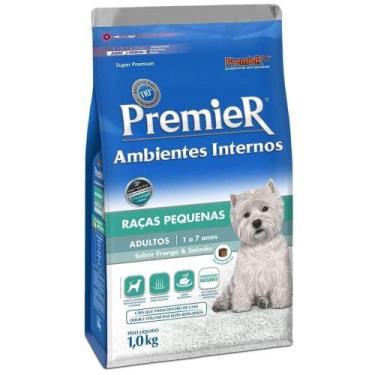 Imagem de Ração Premier Ambientes Internos Cães Adultos Raças Pequenas Sabor Fra
