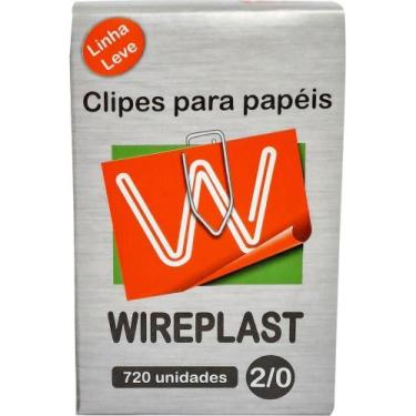 Imagem de Clips Galvanizado ACO 2/0 Linha Leve C/720 UN. - Wireplast