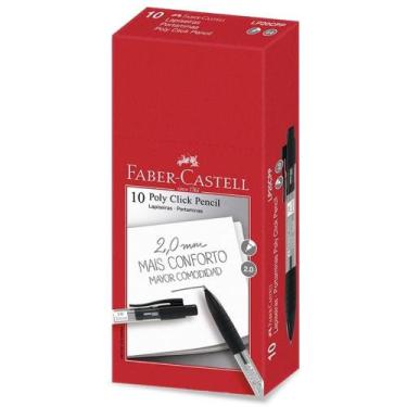 Imagem de Lapiseira 2.0MM CLICK Pencil Preta - FABER-CASTELL