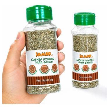 Imagem de Catnip Puro Saudável P/ Gatos Erva De Gato Natural Atrativo Brinquedo 