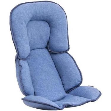 Imagem de Almofada Acolchoada Kiddo Para Carrinho Melange Azul, Azul, Único
