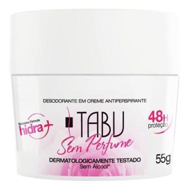 Imagem de Desodorante Creme Tabu Sem Perfume 55g