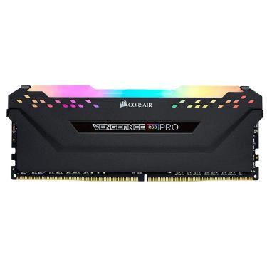 Imagem de Memória RAM Corsair Vengeance RGB Pro DDR4 8GB 3200MHz com RGB Preto CMW8GX4M1E3200C16
