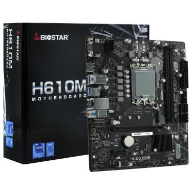 Imagem de Placa Mãe H610MHP Socket LGA 1700 com VGA DDR4 Desempenho Confiável Durabilidade Biostar